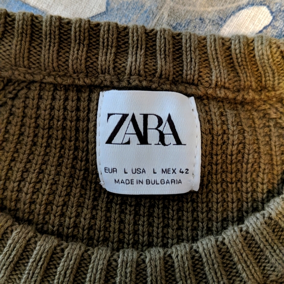 ZARA cable knit sweater - Picture 4 of 5